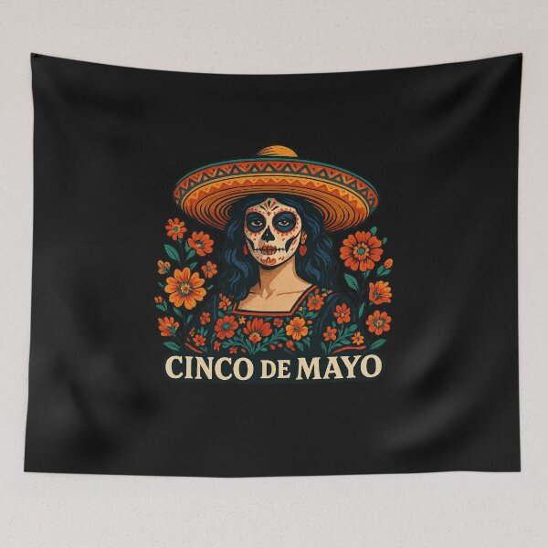Item preview, Cinco De Mayo Girl Mexican Fiesta 5 De Mayo Party Womens designed and sold by TalalosART.