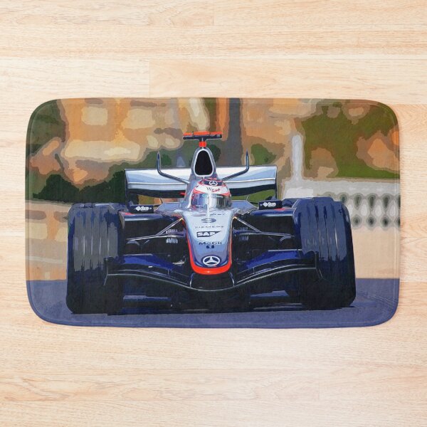 Item preview, Kimi Raikkonen racing his 2005 MP4-20 F1 racing car watercolor designed and sold by Rodissimus1984.