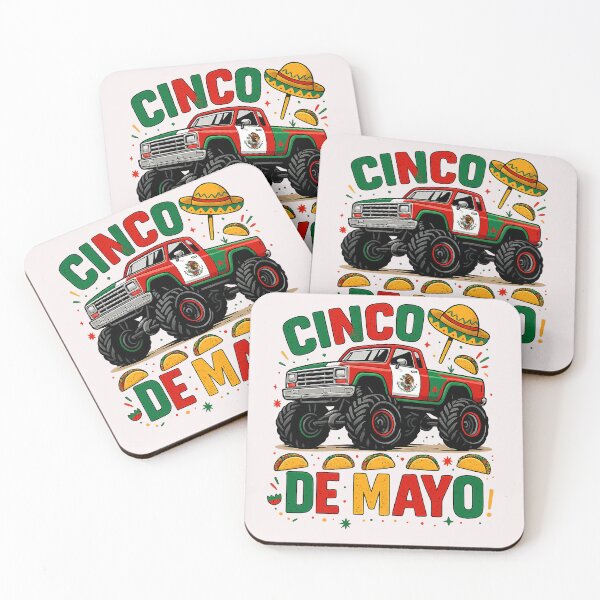 Artikelvorschau, Cinco De Mayo Monster Truck Tacos Kinder Männer Frauen Fiesta entworfen und verkauft von TalalosART.