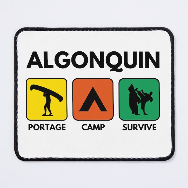Item preview, Algonquin Signs - A Parody (Yellow, Red, Green) designed and sold by HadedaCreative.