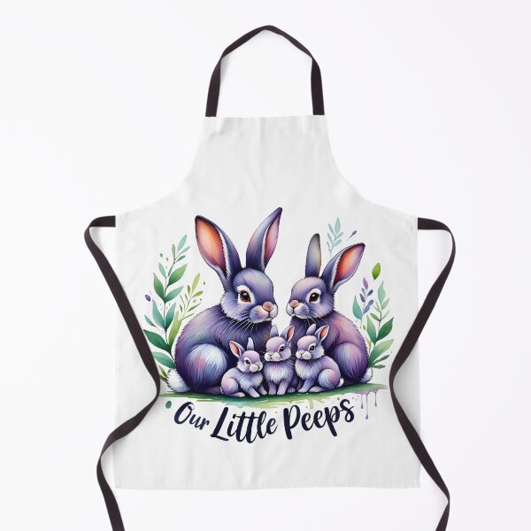 Item preview, Easter Family Bunny Watercolor Tee: Spring Foliage Design for Egg Hunts & Gatherings designed and sold by AnnDesignStudio.