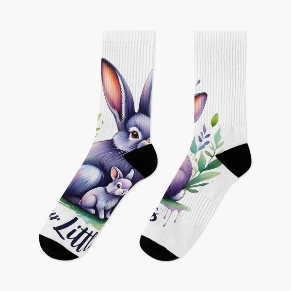 Item preview, Easter Family Bunny Watercolor Tee: Spring Foliage Design for Egg Hunts & Gatherings designed and sold by AnnDesignStudio.