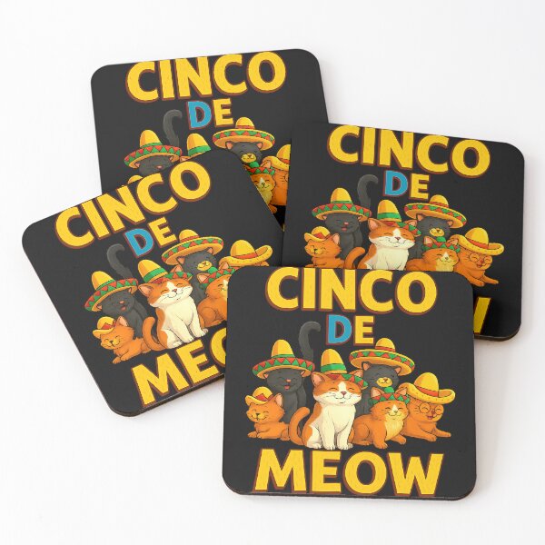 Item preview, Cinco De Meow Funny Cat Sombero Kitty Mexican Cinco De Mayo designed and sold by TalalosART.
