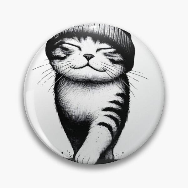 Item preview, Proud But Sleepy Cat Beanie designed and sold by Kantacafe.