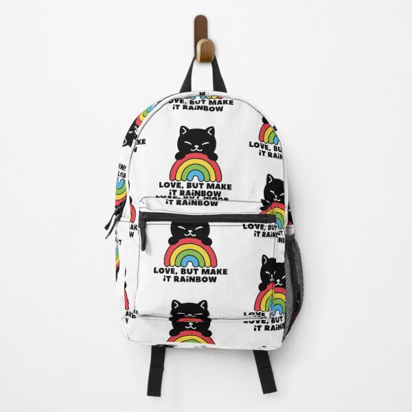 Item preview, Love, but make it rainbow Pride LGBTQ designed and sold by Panda Creative Studio.