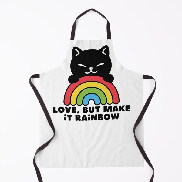 Item preview, Love, but make it rainbow Pride LGBTQ designed and sold by Panda Creative Studio.