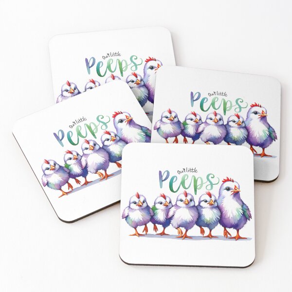 Item preview, Our Little Peeps Easter T-Shirt: Adorable Watercolor Baby Chicks Design for Family Gatherings & Egg Hunts designed and sold by AnnDesignStudio.