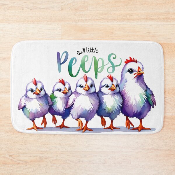 Item preview, Our Little Peeps Easter T-Shirt: Adorable Watercolor Baby Chicks Design for Family Gatherings & Egg Hunts designed and sold by AnnDesignStudio.