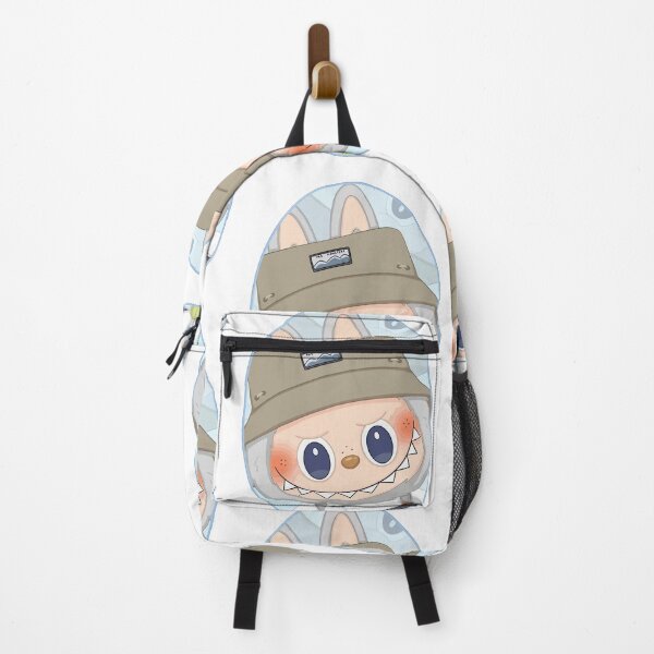 Item preview, Labubu Explorer: Kawaii Close-up with Hat and Flower designed and sold by Polarisofficial.