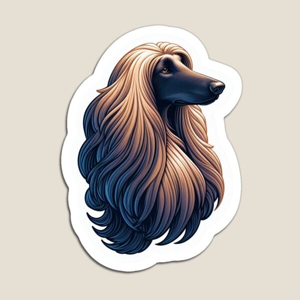 Item preview, Afghan hound elegance designed and sold by LunaSnoods.eu.