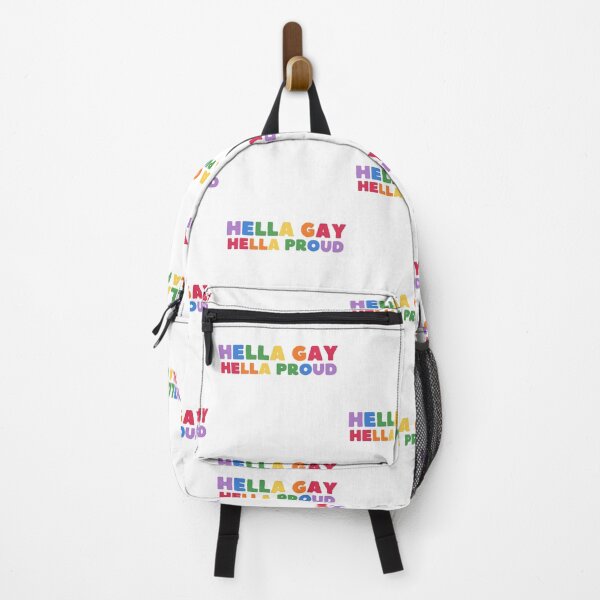 Item preview, Hella gay, hella proud  Pride LGBTQ designed and sold by Panda Creative Studio.