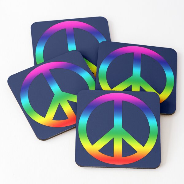 Item preview, peace and love, wear them with pride whenever you feel with the energy of the rainbow. designed and sold by rikyfreestyle.