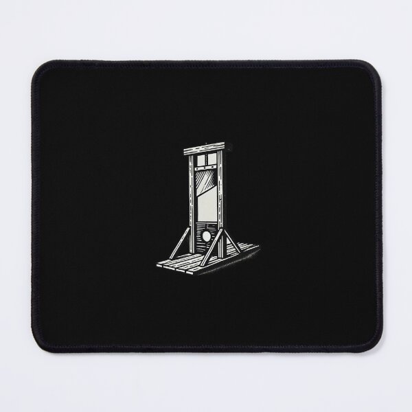 Item preview, Blackwork Guillotine – Gothic Tattoo Flash Art designed and sold by Ghost & Gloom.