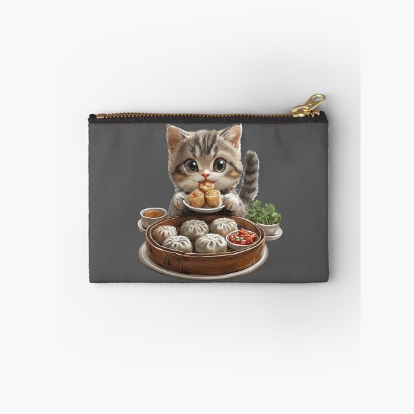 Item preview, Dim Sum Cat, Food Cat designed and sold by Sleepy Cat Design.
