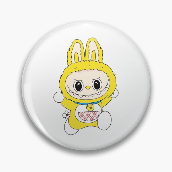 Item preview, Labubu as Doraemon: A Kawaii and Surprising Crossover designed and sold by Polarisofficial.