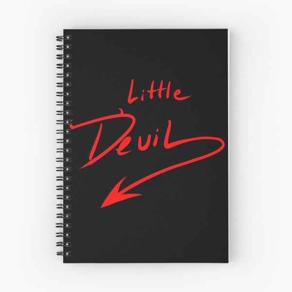 Item preview, "Little Devil" saying in bright red. designed and sold by MortalDesigns.