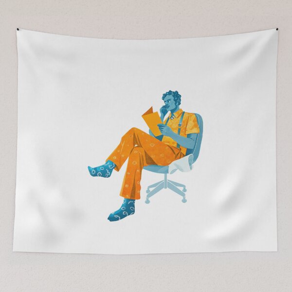 Item preview, Overthinking Club Series: "Professor Paralysis" designed and sold by MisterToggy.