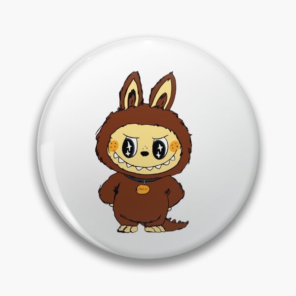 Artikelvorschau, Starry Labubu: Kawaii-Design in Erdtönen mit leuchtenden Augen entworfen und verkauft von Polarisofficial.