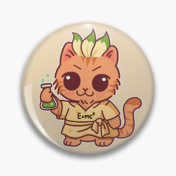 Item preview, Genius Cat Scientist – Cute Chemistry Cat with Potion designed and sold by BGMeYou.