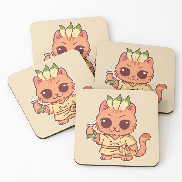 Item preview, Genius Cat Scientist – Cute Chemistry Cat with Potion designed and sold by BGMeYou.