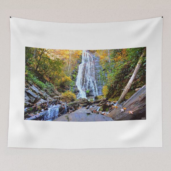 Item preview, Mingo Falls Cherokee North Carolina In Autumn  designed and sold by LisaWootenPhoto.