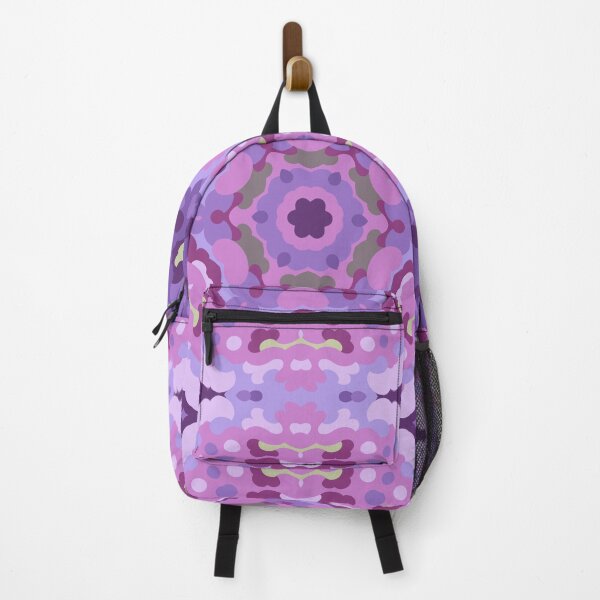 Item preview, Retro Mandala Purple Pink and Blue designed and sold by WormholeOrbital.
