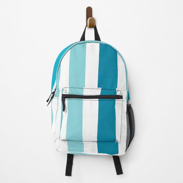 Item preview, Stripes Turquoise Blue designed and sold by ArtC-Designs by Kathy Higgins.