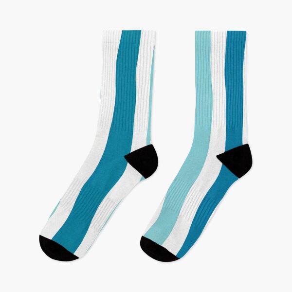 Item preview, Stripes Turquoise Blue designed and sold by ArtC-Designs by Kathy Higgins.