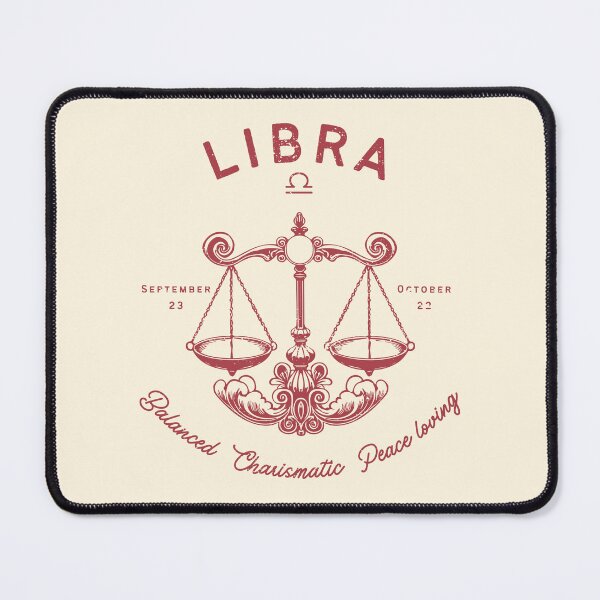 Item preview, Libra Zodiac Sign vintage designed and sold by TaiyoDigital36.