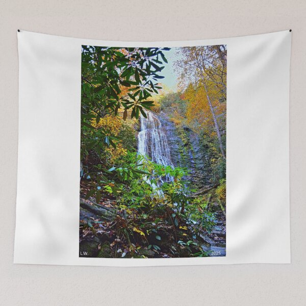 Item preview, Peek A Boo View Of Mingo Falls Cherokee North Carolina designed and sold by LisaWootenPhoto.