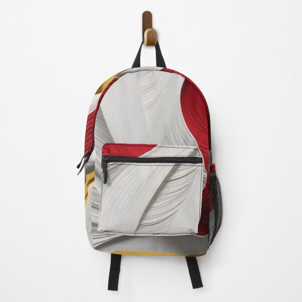Item preview, Minimalist Red White Yellow Flow designed and sold by Harmonic_Layers.