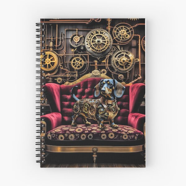 Item preview, Steampunk Dachshund  designed and sold by NikkiBear67.