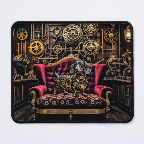 Item preview, Steampunk Dachshund  designed and sold by NikkiBear67.