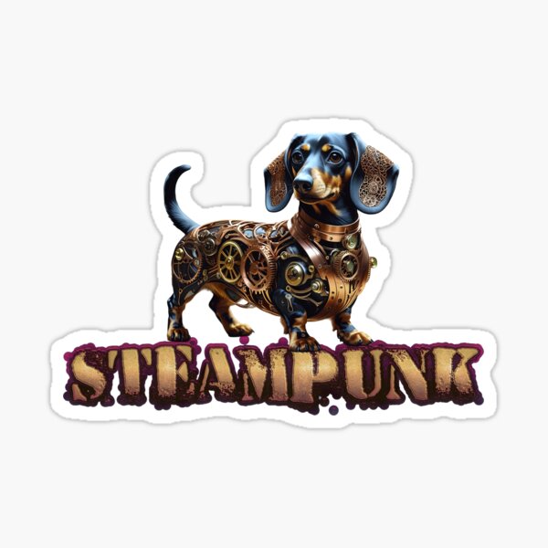 Artikel-Vorschau von Steampunk-Dackel, designt und verkauft von NikkiBear67.