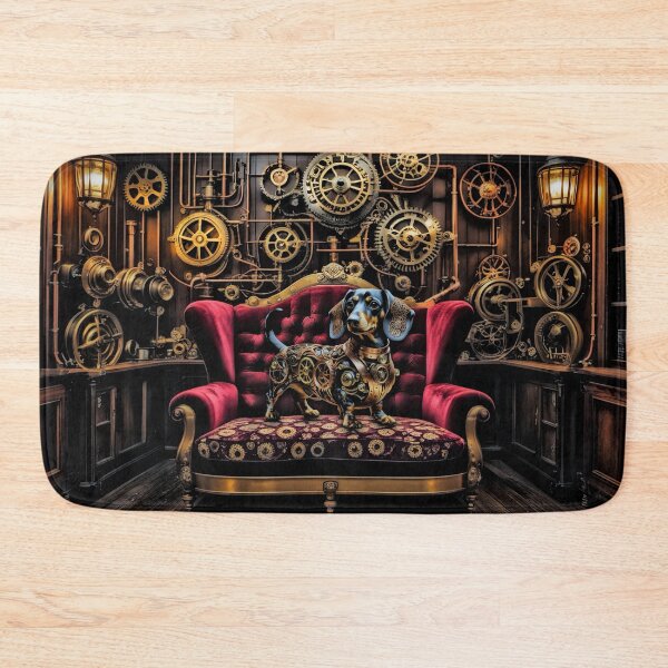 Item preview, Steampunk Dachshund  designed and sold by NikkiBear67.