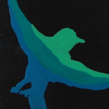 Artwork thumbnail, A Cold Coloured Bird by artistDanJ