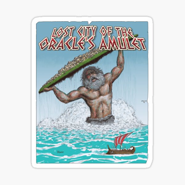 Item preview, They Came From the Cyclops's Cave! Lost City of the Oracle's Amulet designed and sold by Onyx Path Publishing Merch Store.