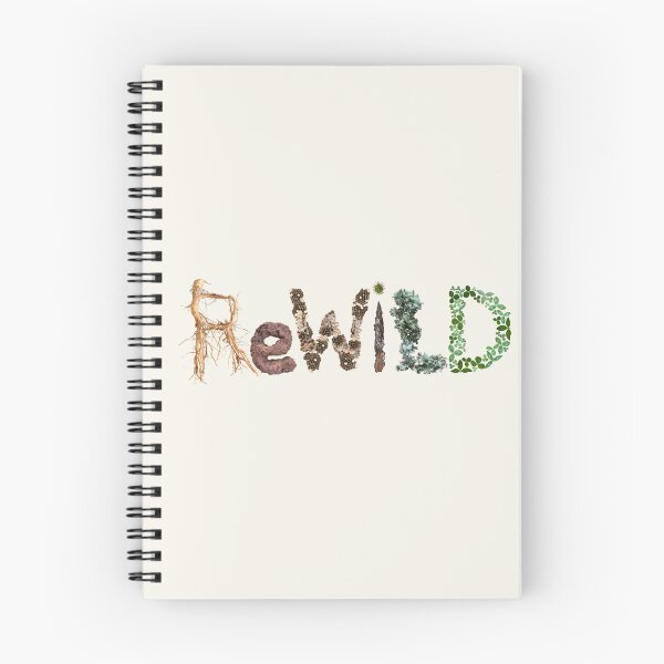 Item preview, Rewild - Restore native habitats  designed and sold by EveryDayDabble.