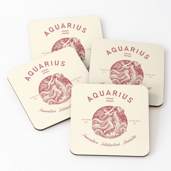 Item preview, Aquarius Zodiac Sign vintage designed and sold by TaiyoDigital36.