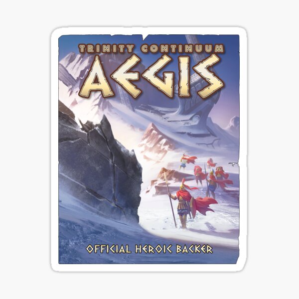 Item preview, Trinity Continuum: Aegis backer design designed and sold by Onyx Path Publishing Merch Store.