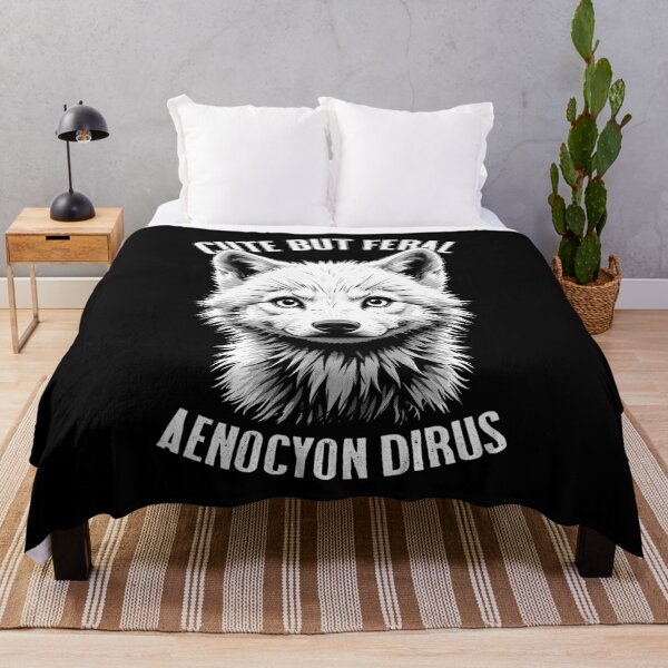 Item preview, Dire Wolf Cub Cute But Feral Aenocyon Dirus Extinct DNA designed and sold by GrandeDuc.