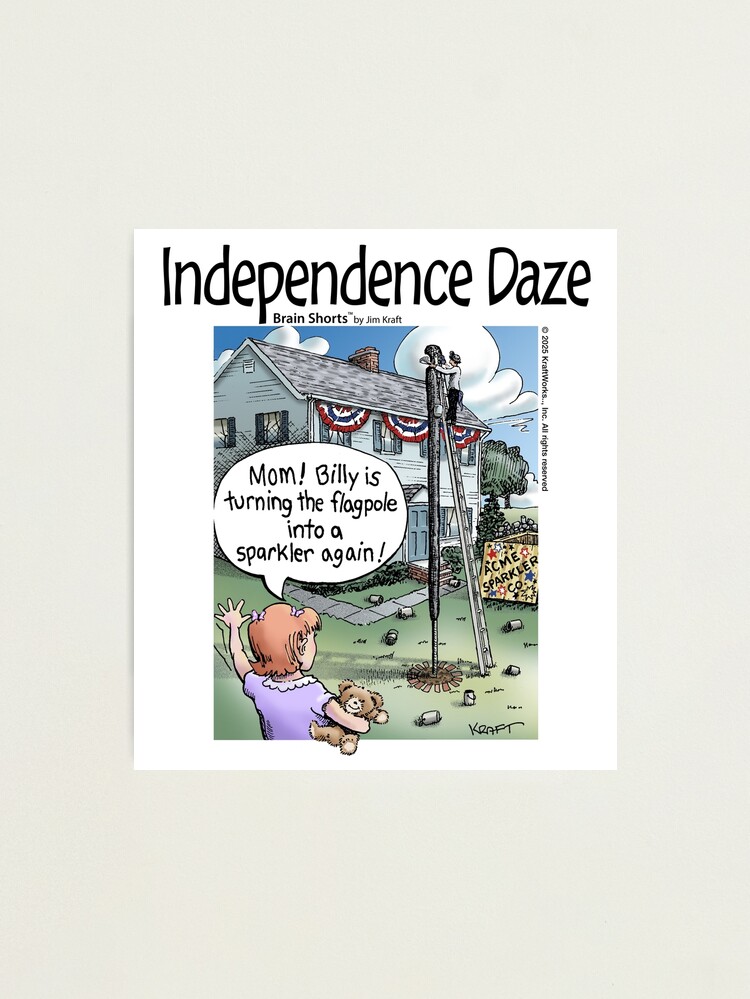 Thumbnail 1 of 3, Photographic Print, Independence Daze Patriotism designed and sold by jimkraft777.