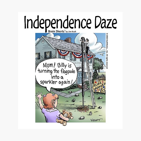 Independence Daze Patriotism Photographic Print