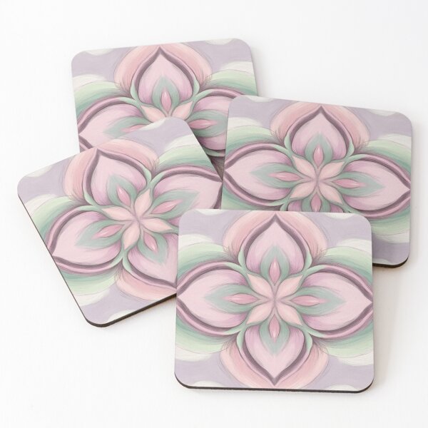 Item preview, Pastel Mandala Blossom Abstract designed and sold by Harmonic_Layers.