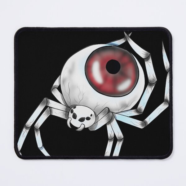 Item preview, El Vigía Carmesí: La Araña Roja con Ojo Humano que Teje la Mirada del Destino (Black j) designed and sold by Jen-stuffs.