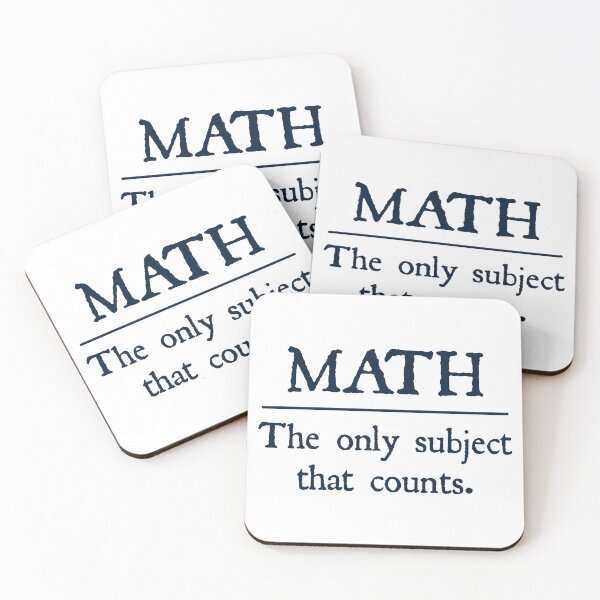 Item preview, Math The Only Subject That Counts designed and sold by designing01Ar3.