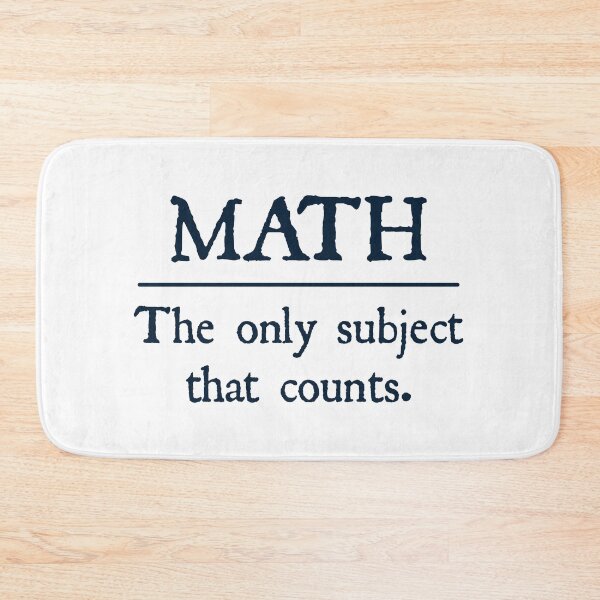 Item preview, Math The Only Subject That Counts designed and sold by designing01Ar3.