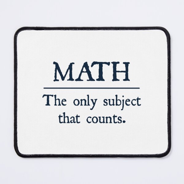 Item preview, Math The Only Subject That Counts designed and sold by designing01Ar3.