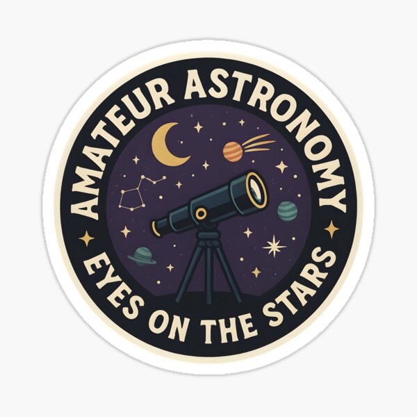 Item preview, Amateur Astronomy – Eyes on the Stars designed and sold by KisielThreads.