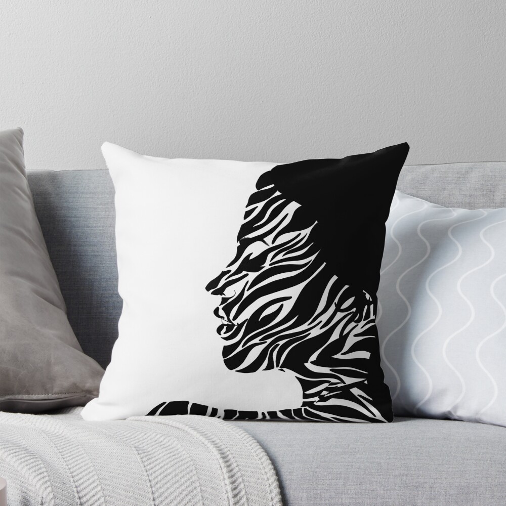 Item preview, Throw Pillow designed and sold by RonsenCreations.